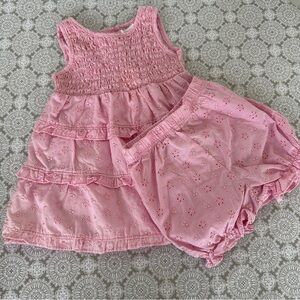 Penelope Mack Eyelet Embroidered Outfit 18M